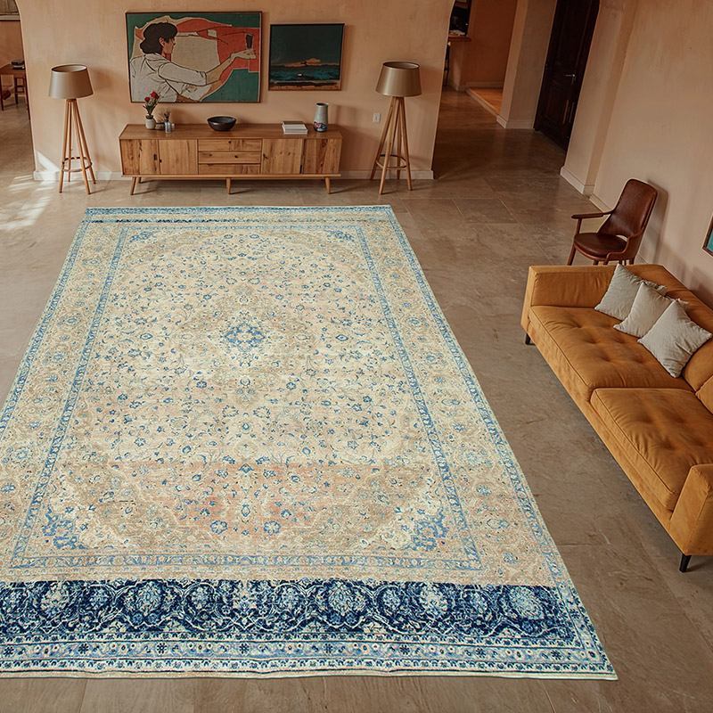 Alfombra Oriental Vintage Anudada a Mano - 290 cm x 471 cm - K0041239