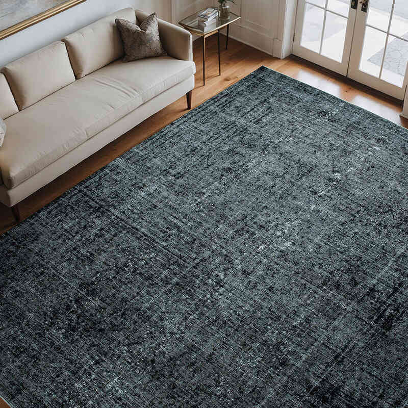 Boyalı El Dokuma Vintage Halı - 298 cm x 365 cm - K0041273