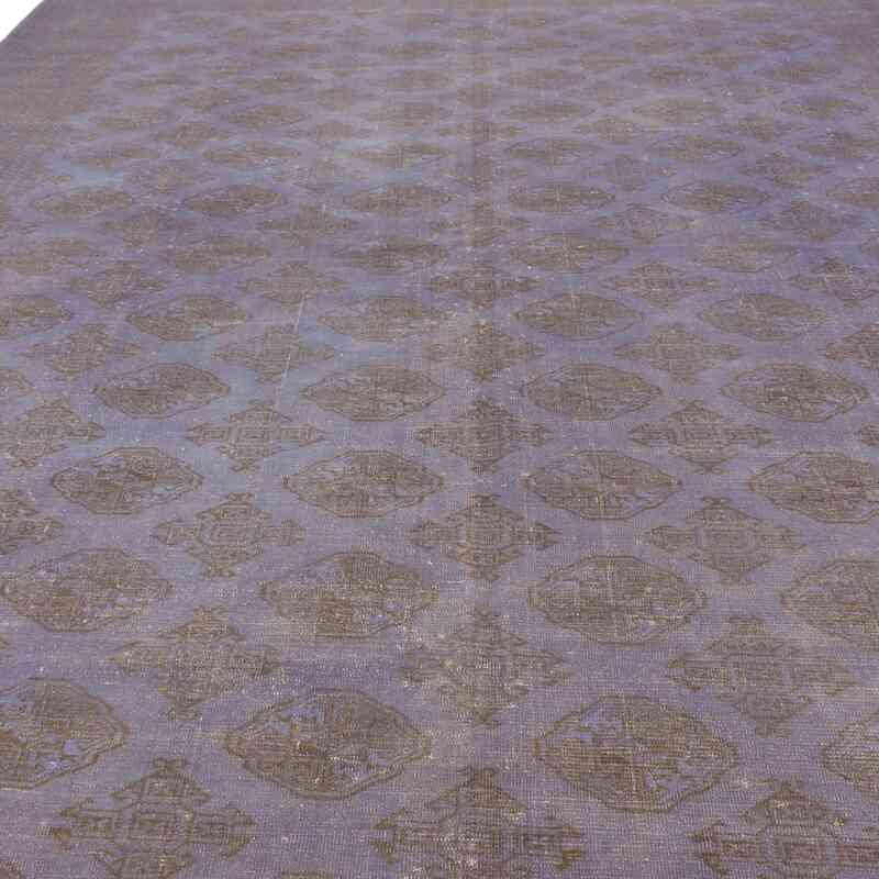 Over-dyed Vintage Hand-Knotted Oriental Rug - 9' 7" x 12' 3" (115" x 147") - K0041311