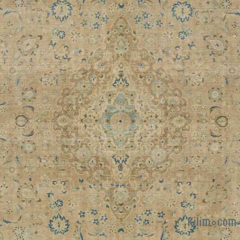 Vintage Hand-Knotted Oriental Rug - 9' 8" x 13' 9" (116" x 165") - K0041319