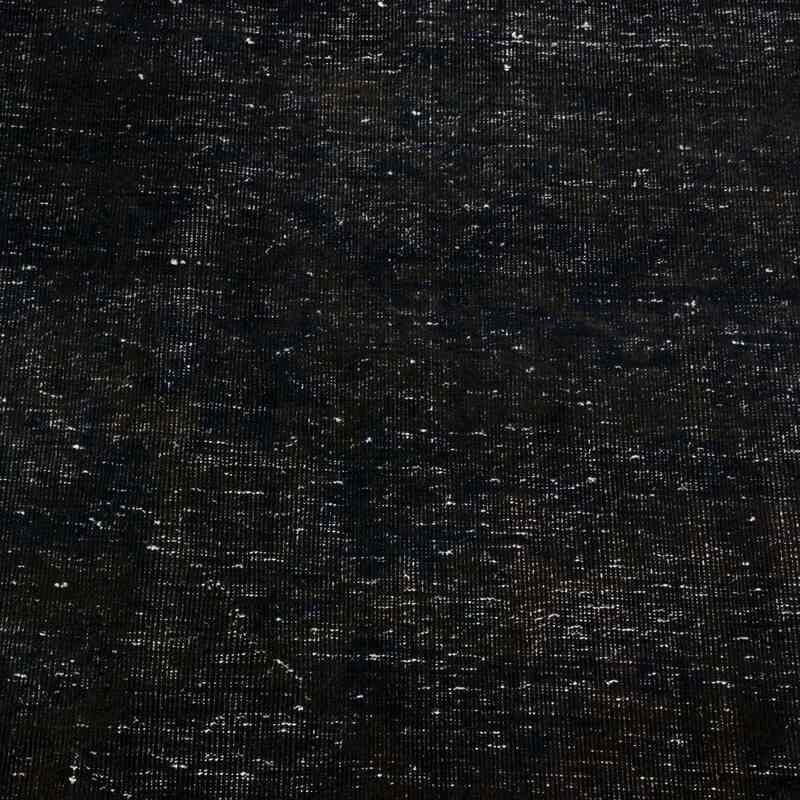 Negro Alfombra Turca Vintage Sobre-teñida  - 305 cm x 417 cm - K0041335