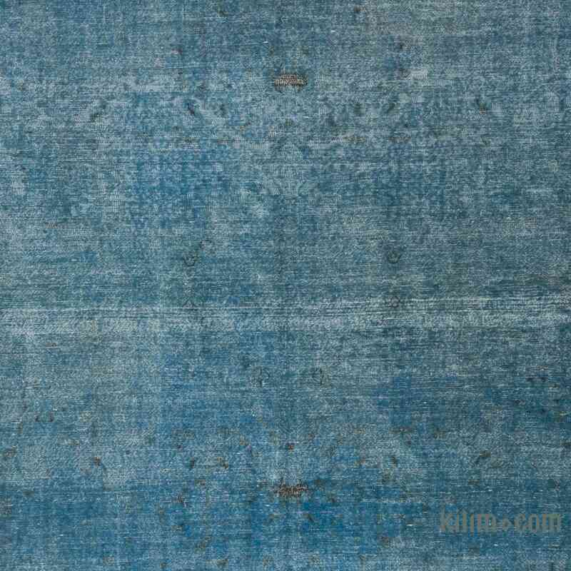 Over-dyed Vintage Hand-Knotted Oriental Rug - 9' 6" x 12' 7" (114" x 151") - K0041339