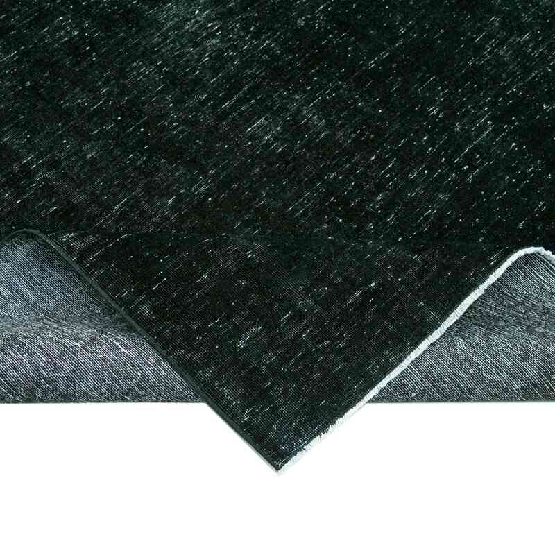 Siyah Boyalı El Dokuma Vintage Halı - 288 cm x 400 cm - K0041340