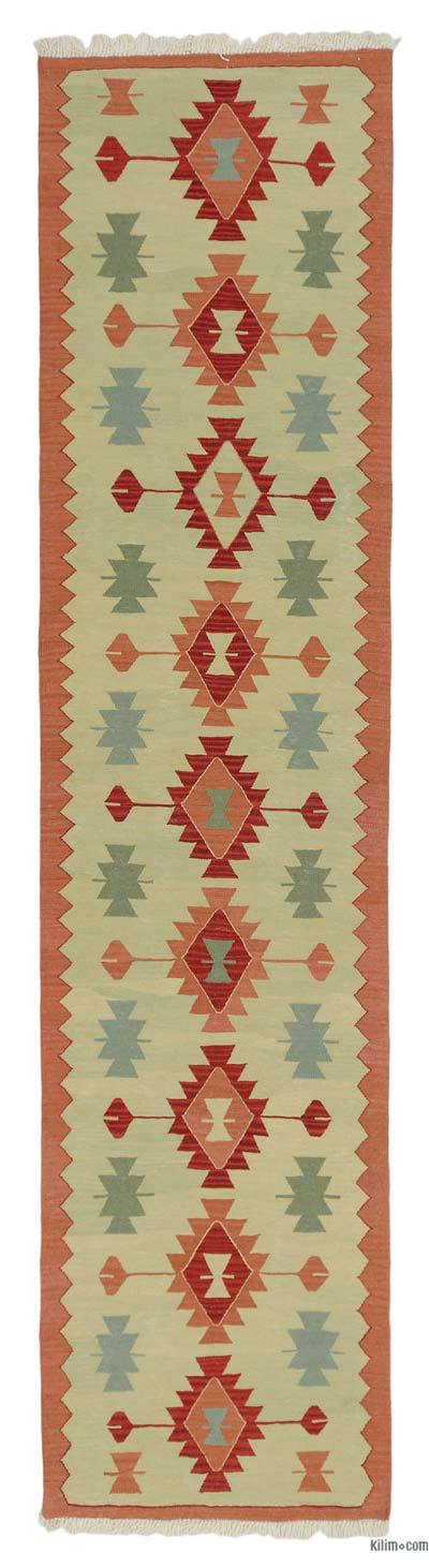 Nuevo Kilim Turco de Pasillo  - 90 cm x 359 cm
