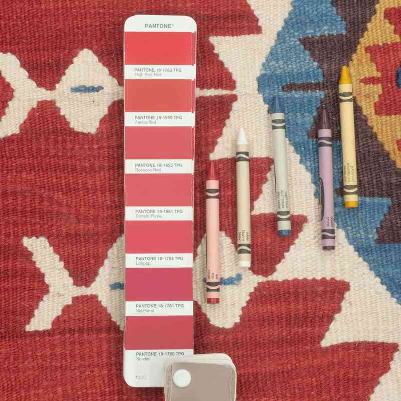 Kırmızı Yeni El Dokuma Kilim - K0043361