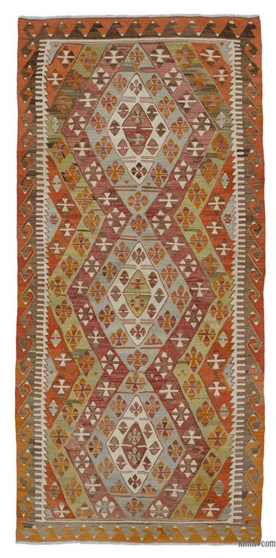 Alfombra Vintage Konya Kilim - 151 cm x 322 cm