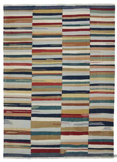 Çok Renkli Yeni El Dokuma Kilim