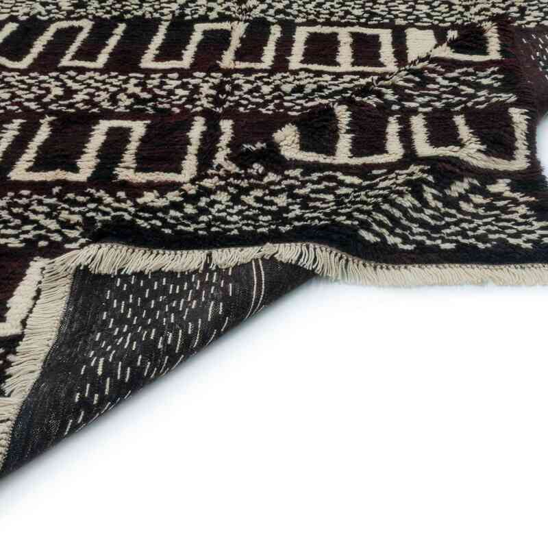 New Moroccan Style Hand-Knotted Tulu Rug - 8' 3" x 10' 9" (99" x 129") - K0047148