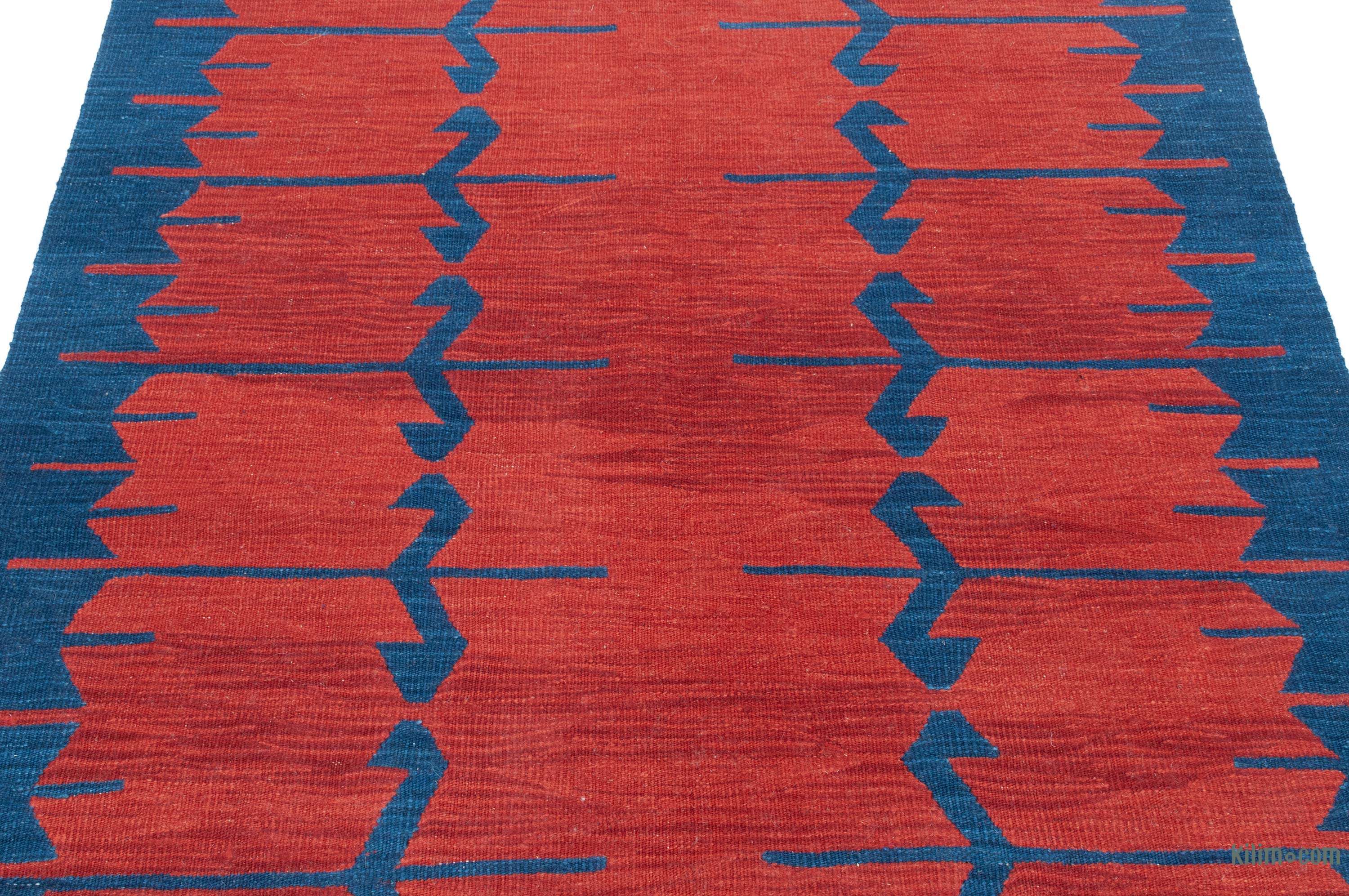 K0059550 New Handwoven Turkish Kilim Rug - 4' x 6' 3 (48 x 75)  The  Source for Vintage Rugs, Tribal Kilim Rugs, Wool Turkish Rugs, Overdyed  Persian Rugs, Runner Rugs, Patchwork