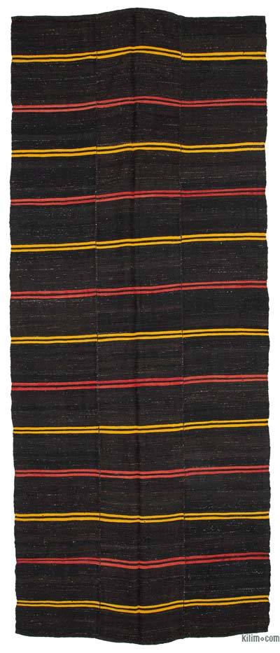 Vintage Anatolian Kilim Rug - 5' 8" x 13' 9" (68" x 165")