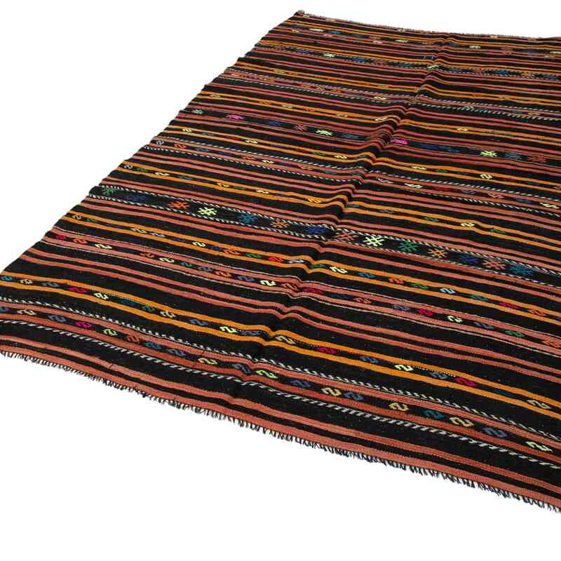 Vintage Anatolian Kilim Rug - 6' 4" x 10' 7" (76" x 127") - K0047953