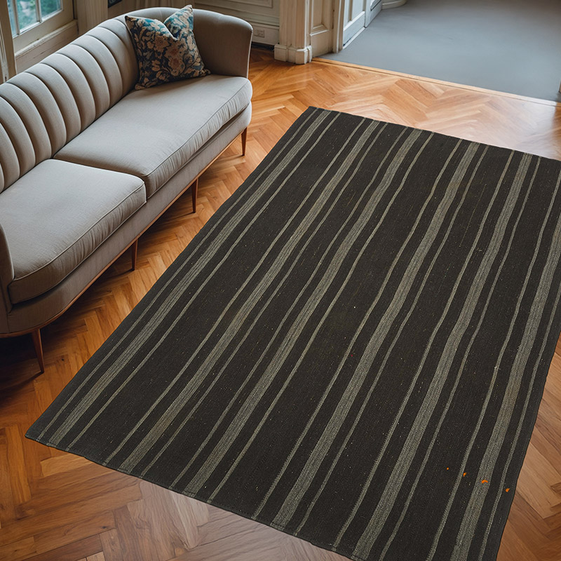 Alfombra Vintage Anatolian Kilim - 182 cm x 275 cm - K0048008