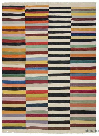 Multicolor Nueva Alfombra Turca Kilim