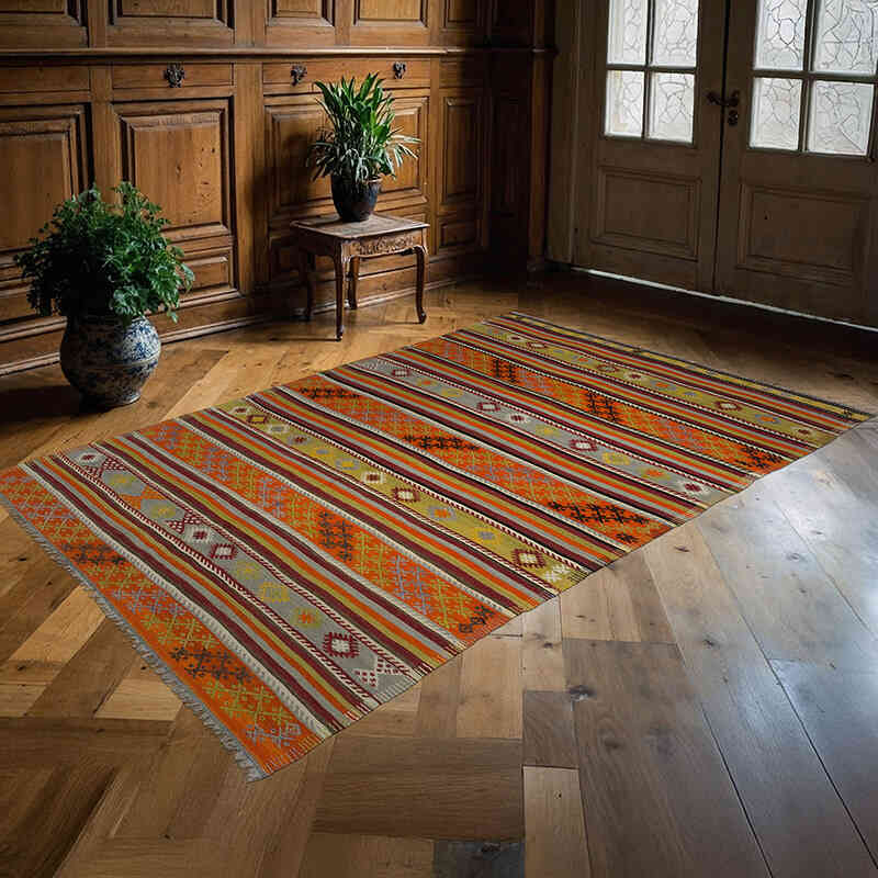 Multicolor Sivas Kilim Vintage - K0048531