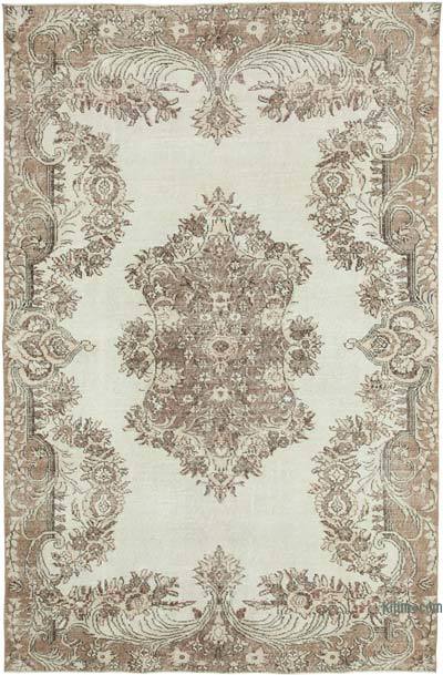 El Dokuma Vintage Halı - 196 cm x 295 cm