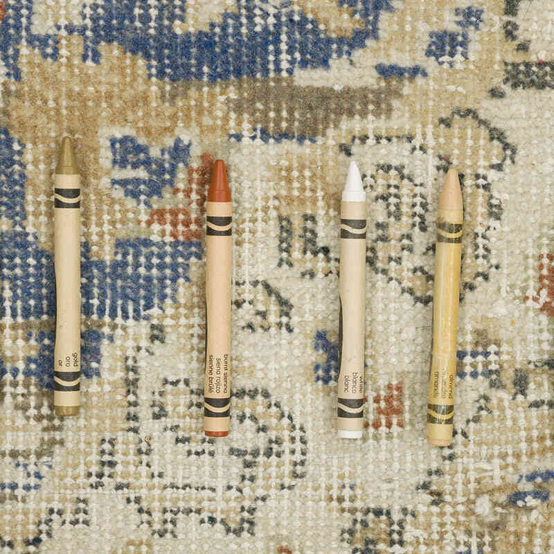 Vintage Turkish Hand-Knotted Rug - 6' 9" x 10' 4" (81" x 124") - K0048916
