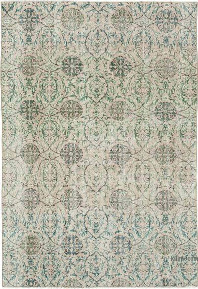 Vintage Turkish Hand-Knotted Rug - 5' 1" x 7' 1" (61" x 85")