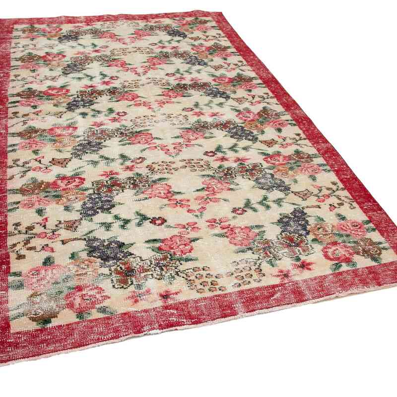 El Dokuma Vintage Halı - 160 cm x 262 cm - K0049000