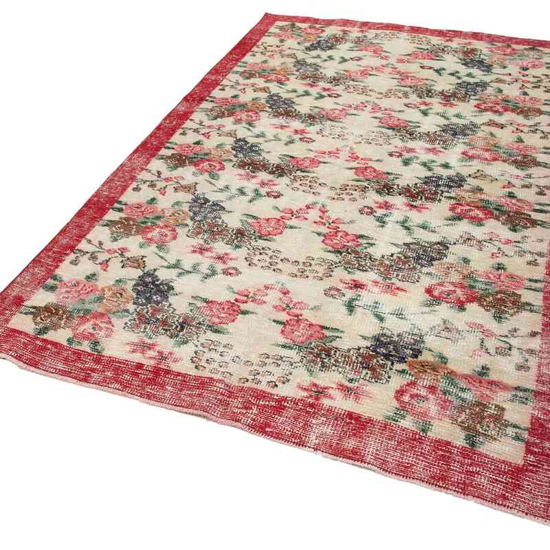 El Dokuma Vintage Halı - 160 cm x 262 cm - K0049000