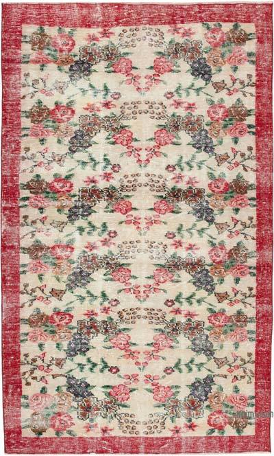 El Dokuma Vintage Halı - 160 cm x 262 cm