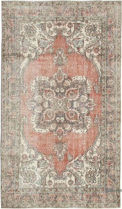 Vintage Turkish Hand-Knotted Rug - 5' 10" x 10'  (70" x 120")