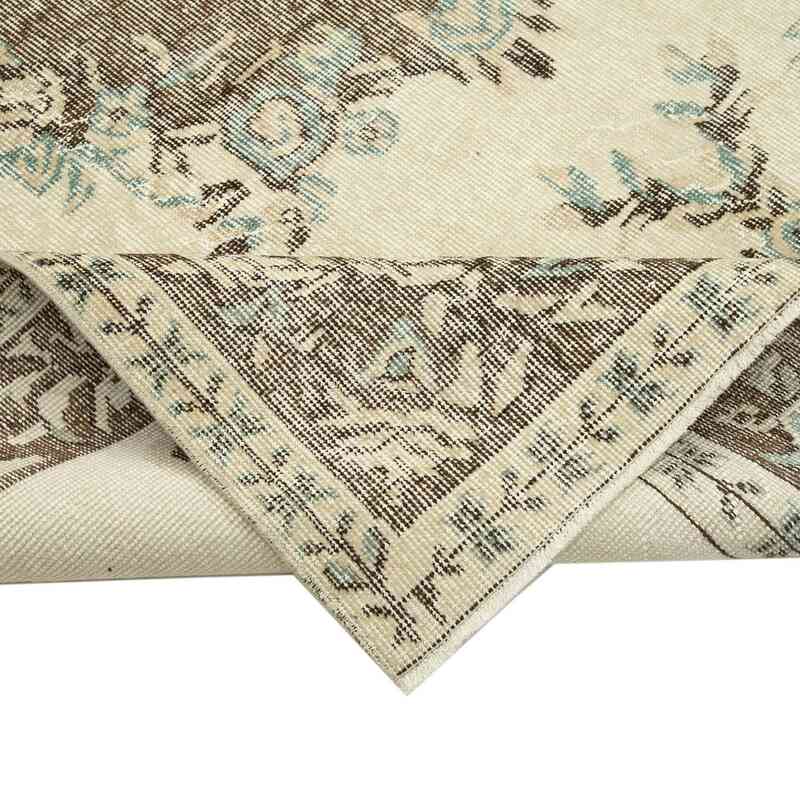 Alfombra Vintage Turca Anudada a Mano - 182 cm x 290 cm - K0049013