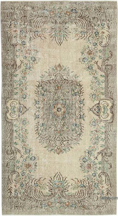 El Dokuma Vintage Halı - 135 cm x 251 cm
