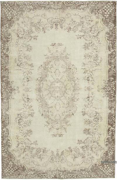 Vintage Turkish Hand-Knotted Rug - 6' 9" x 10' 2" (81" x 122")