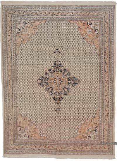 Vintage Turkish Hand-Knotted Rug - 7' 9" x 10' 8" (93" x 128")