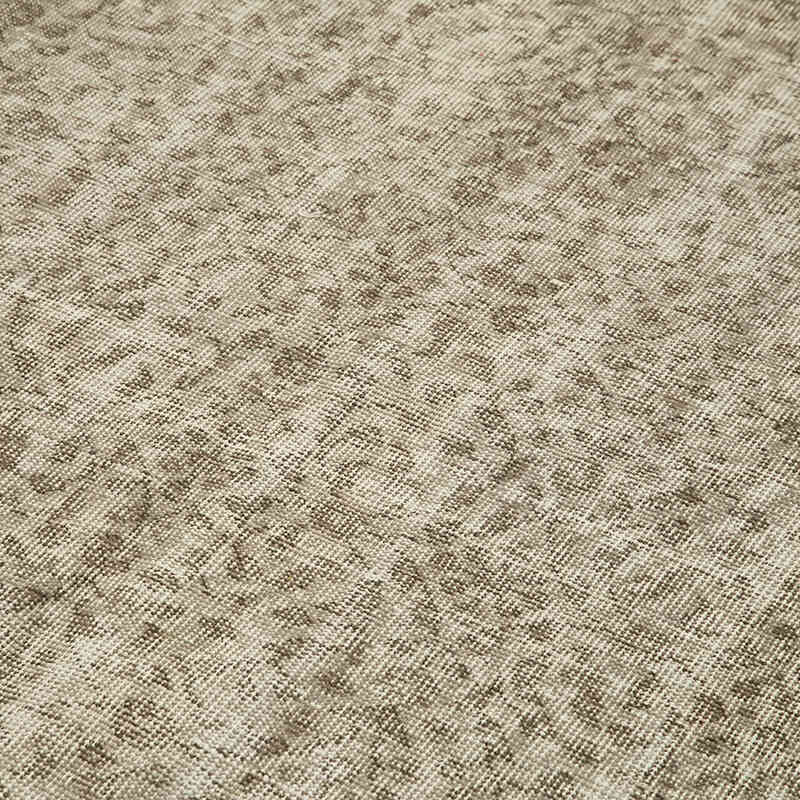 Brown Over-dyed Vintage Hand-Knotted Turkish Rug - 5' 5" x 9' 2" (65" x 110") - K0049323