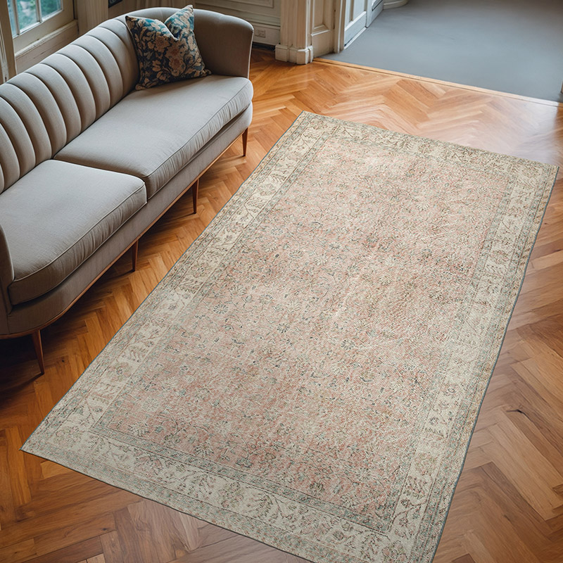 Boyalı El Dokuma Anadolu Halısı - 161 cm x 285 cm - K0049348