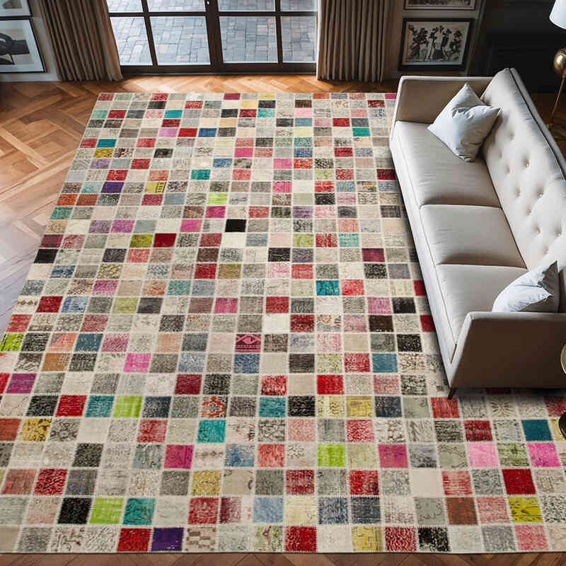 Alfombra Turca De Retazos - 300 cm x 400 cm - K0049448