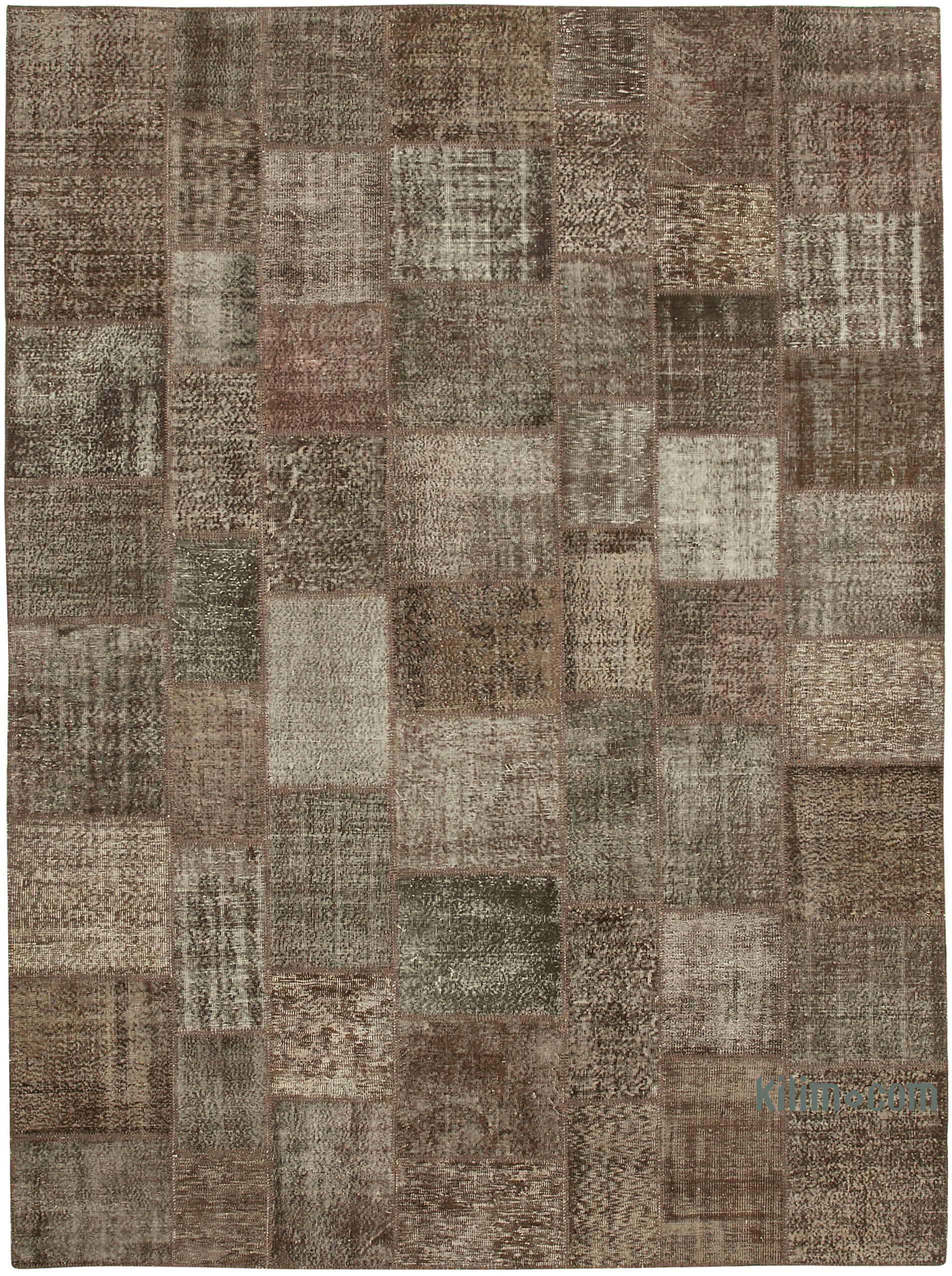 K0049480 Patchwork Hand-Knotted Turkish Rug - 9' 9 x 13' 3 (117