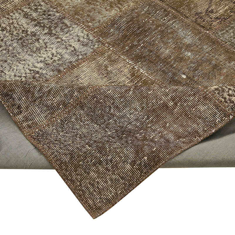 Alfombra De Retazos Turca Sobre-teñida - 296 cm x 403 cm - K0049489