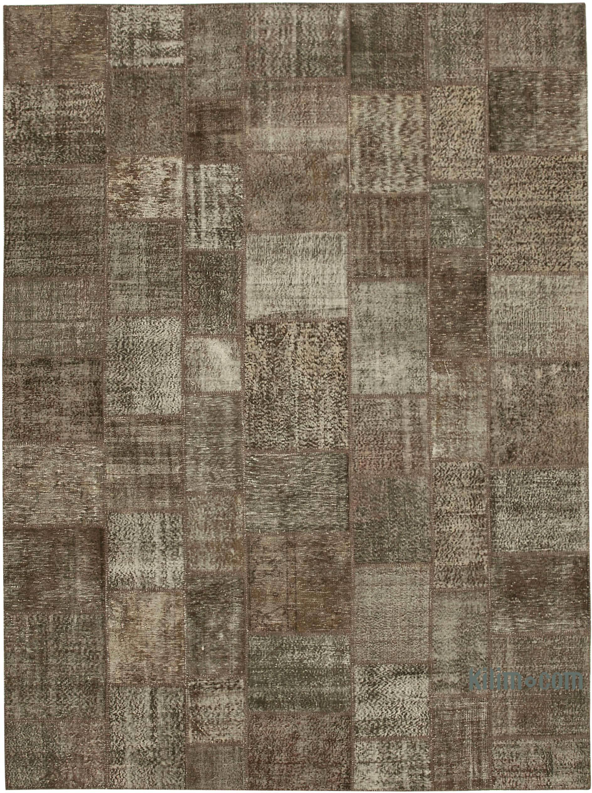 K0049480 Patchwork Hand-Knotted Turkish Rug - 9' 9 x 13' 3 (117