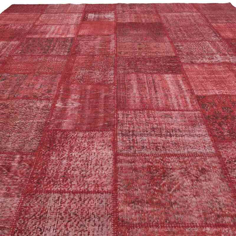Patchwork Hand-Knotted Turkish Rug - 10'  x 13' 4" (120" x 160") - K0049515