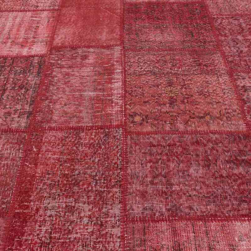 Patchwork Hand-Knotted Turkish Rug - 10'  x 13' 4" (120" x 160") - K0049515