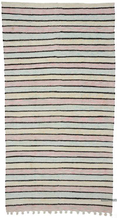 Vintage Turkish Pala Kilim (Chaput) - 5' 11" x 11' 1" (71" x 133")