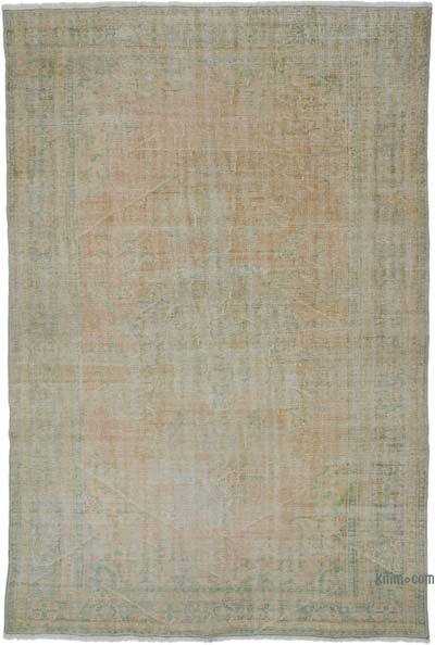 Vintage Turkish Hand-Knotted Rug - 6' 9" x 10' 1" (81" x 121")