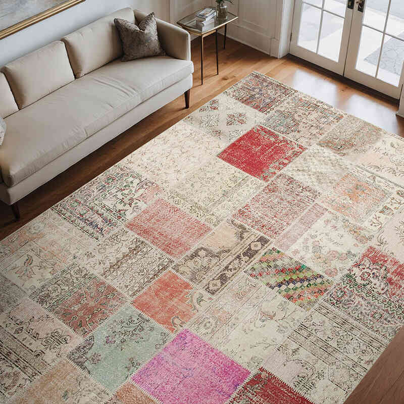 Alfombra Turca De Retazos - 251 cm x 355 cm - K0049737