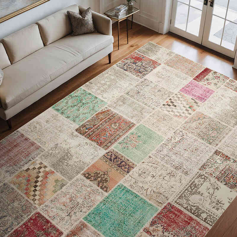 Alfombra Turca De Retazos - 250 cm x 350 cm - K0049813