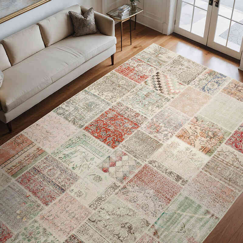 Alfombra Turca De Retazos - 246 cm x 350 cm - K0049818