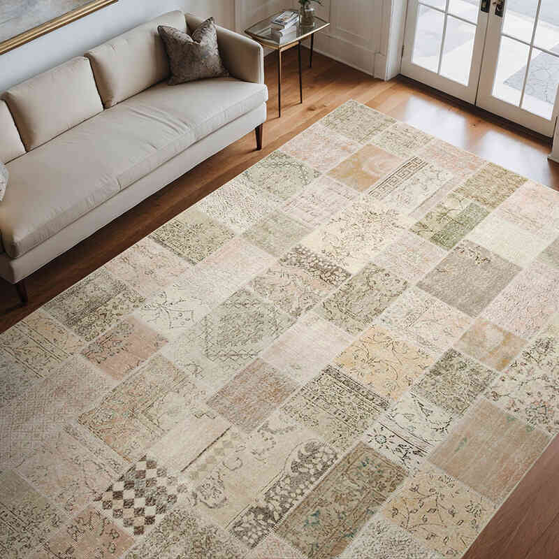 Alfombra Turca De Retazos - 241 cm x 350 cm - K0049952