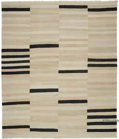Bej Yeni El Dokuma Kilim