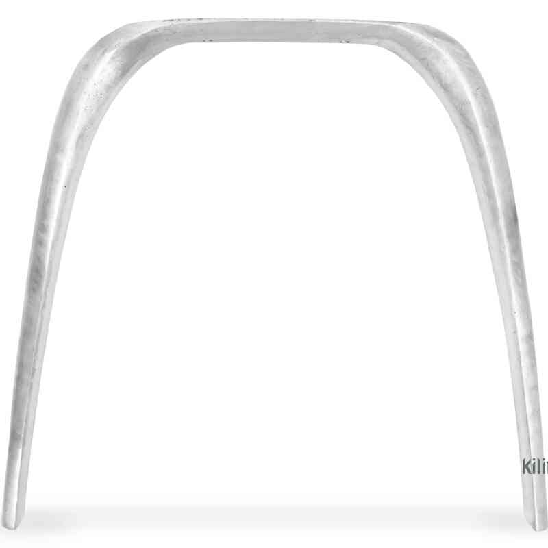 Aluminium Sand Cast Table Leg - Matte (set of 2) - K0050392
