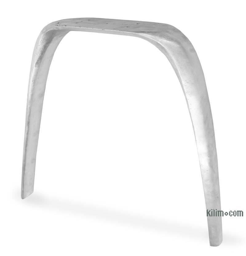 Aluminium Sand Cast Table Leg - Matte (set of 2) - K0050392