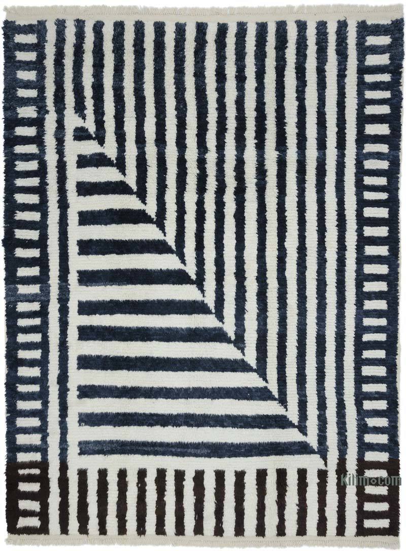 New Turkish Tulu Rug - 7' 8" x 10' 3" (92" x 123") - K0050438