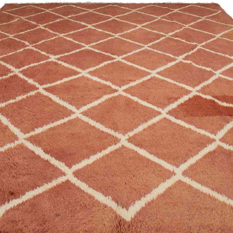 New Moroccan Style Hand-Knotted Tulu Rug - 8' 5" x 12' 1" (101" x 145") - K0050453