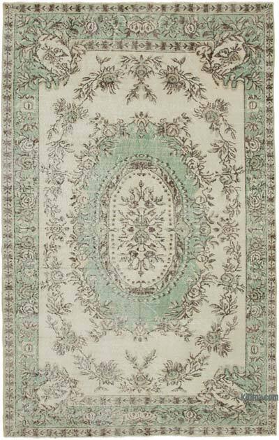 Alfombra Vintage Turca Anudada a Mano - 177 cm x 280 cm