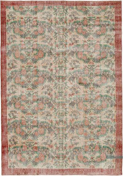 El Dokuma Vintage Halı - 208 cm x 301 cm